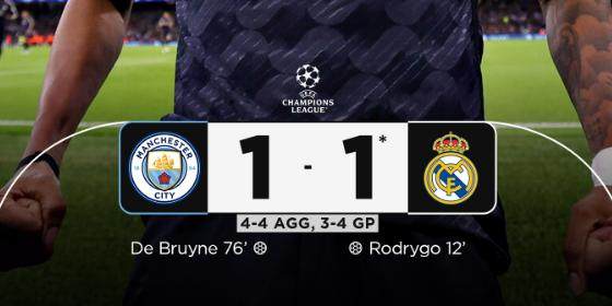 Kaiyun-【欧冠】曼城1比1皇马,点球大战3比4遗憾出局